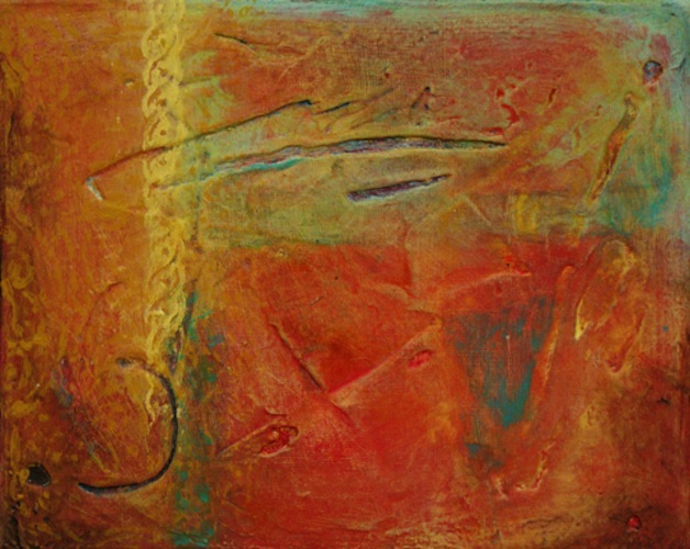 Ancient Walls 7 by Karen Cain