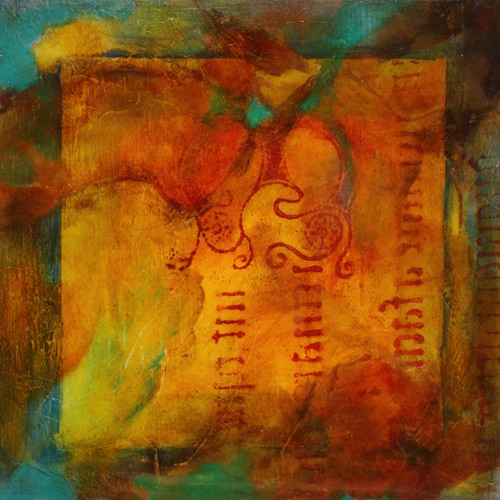 Ancient Wall Fragment 1 by Karen Cain