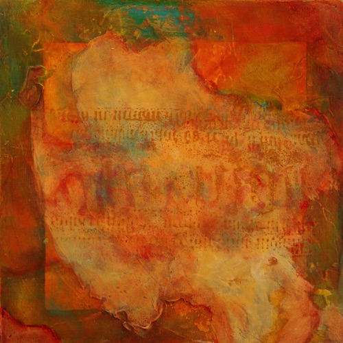 Ancient Wall Fragment 2 by Karen Cain