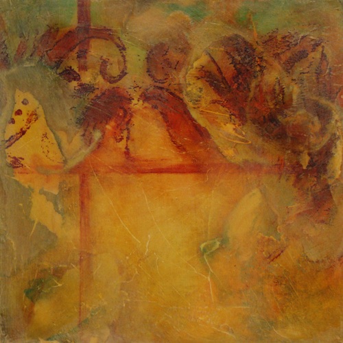 Ancient Wall Fragment 3 by Karen Cain