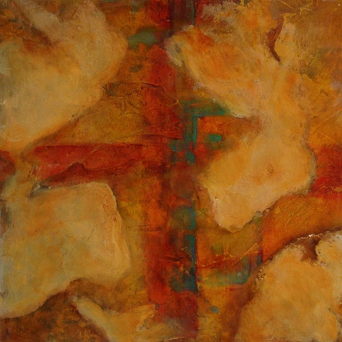 Ancient Wall Fragment 6 by Karen Cain